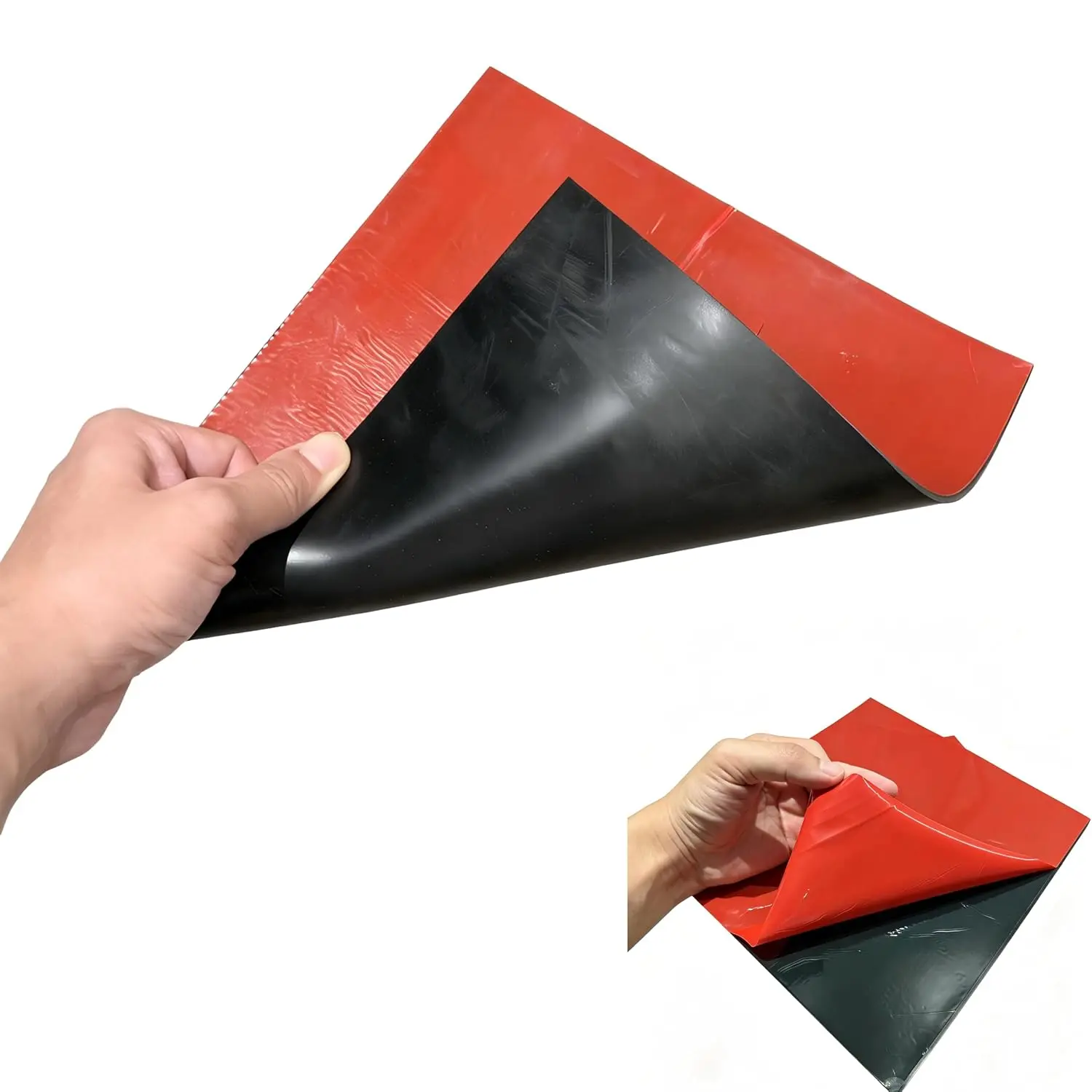 Neoprene Rubber Sheet with Adhesive Backing, Rubber Gasket Material