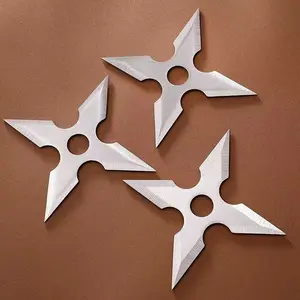 3-Piece Metal Ninja Dart Cosplay Set, Outdoor Practice Darts, Anime Series Decorative Accessories, Perfect for Festival Party
