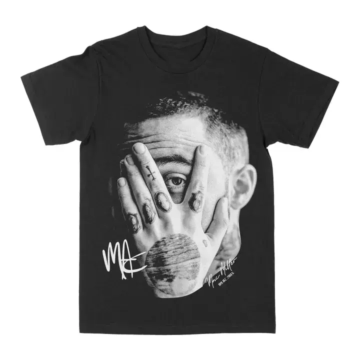 Unisex 90s Hip Hop Graphic T-Shirt - Big Face Vintage Rap Music Top, Breathable Stretchy Short-Sleeve Fabric, Streetwear Aesthetic Fan Gift