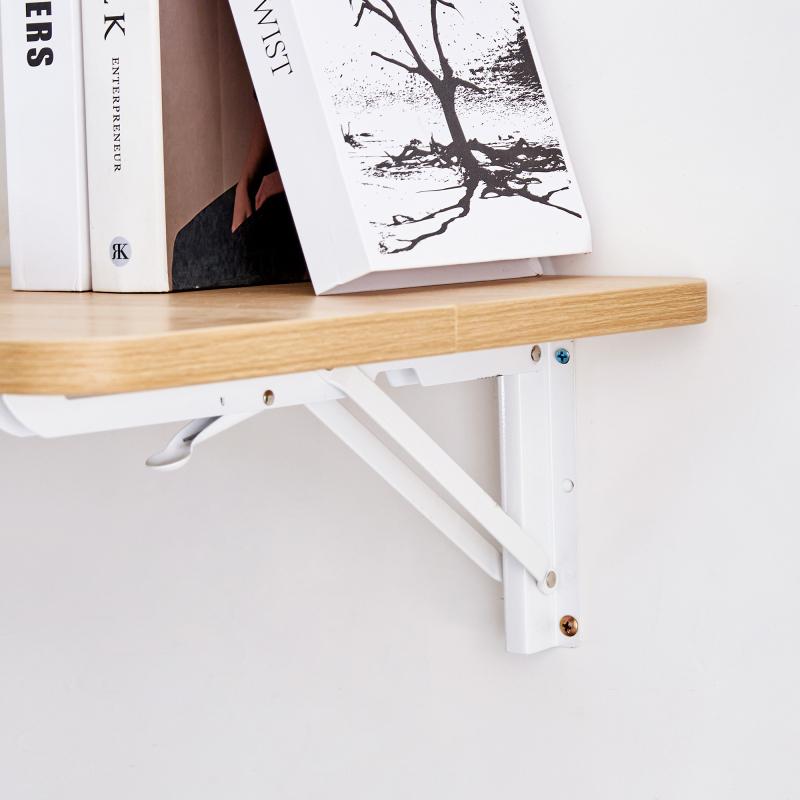 [SOIYELIFE] Laundry Room Folding Table Wall Mounted Folding Table for Small Spaces,Fold Down Desk,Workbench,Addition to Garage & Shed/Office/Laundry Room/Bar/Kitchen & Dining Room,31.5*15.7*6.5 inches.Cool furniture