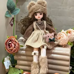 1/6 BJD Ball Jointed Blythe Smart Doll With Clothes - Anime Kawaii Myou Doll (Zongcha)