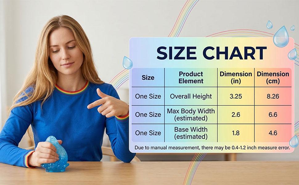 BINOK Dream Drop Squishy Fidget Toys Malt Sugar Filled Slow Rising Sensory Stress Balls for Adults Heavy Duty Glitter Droplet Squeeze Toys for Anxiety Relief Office Desk Easter Basket Stuffers Blue