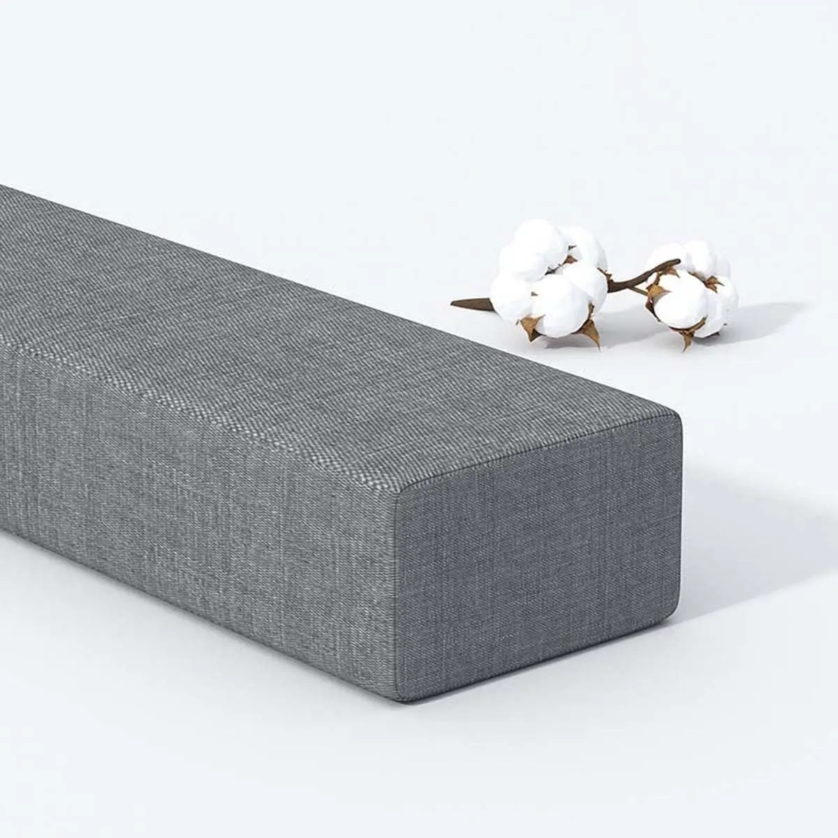 Size Headboard Pillow/Bed Gap Filler/Mattress Wedge Close The Gap Between Your Headboard and Mattress for Single//King Bed, Long Armrest Pad