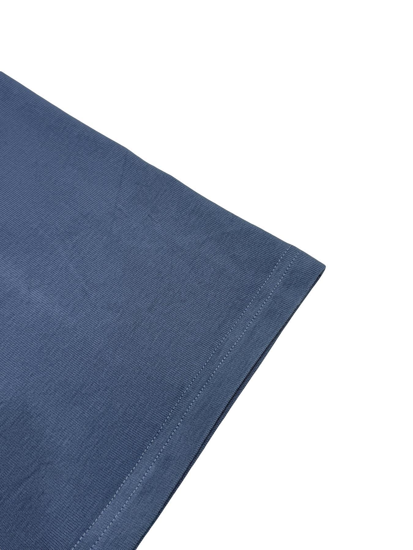 Women's 2-Piece Solid Drop-Shoulder Tee & Elastic Waist Pants Set, Casual Fit Fashion Cozy Half Sleeve Top & Trousers for Daily Outdoor Wear, Ladies' Clothes for All Seasons