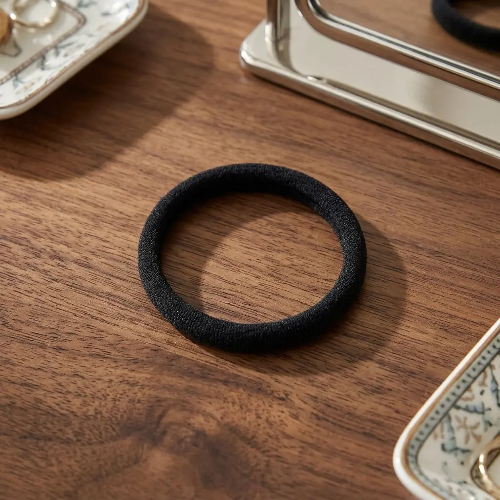 Durable Seamless Towel Loop Hair Ties No Damage Elastic Hair Bands for Women Girls Daily Use