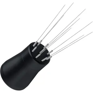 WDT Distribution Tool V2-9 Prong Espresso Distribution Tool - Needle Espresso Stirrer 0.3mm Thick Spring Wires - Espresso Coffee Stirrer - Anodized Aluminum Handle