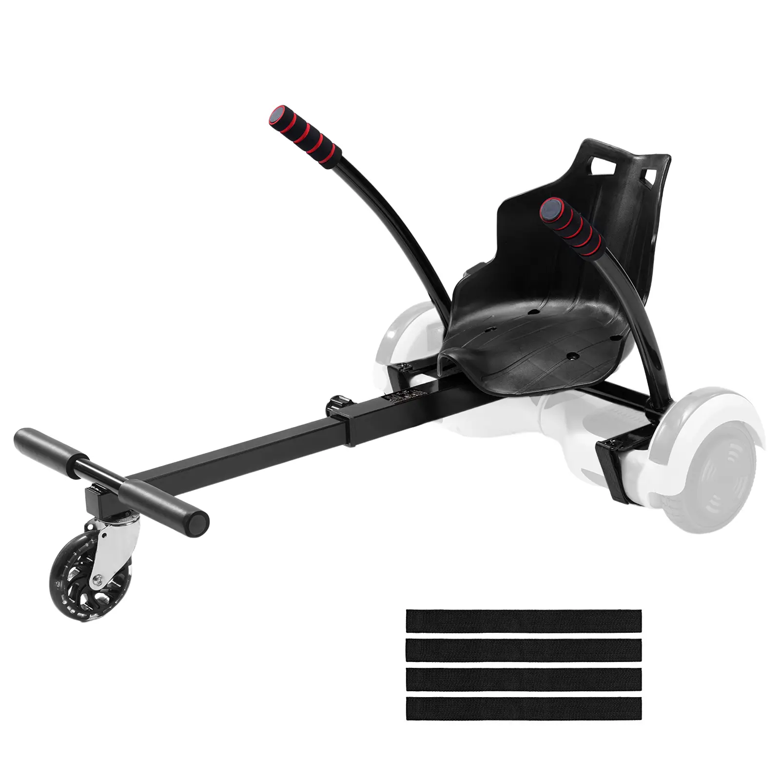 Hoverboard (Seat Attachment Not Included), Max 220lbs/100kg Maximum Load Capacity, With LED Lights