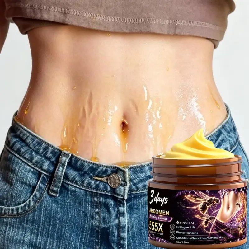 50g Abdominalfirms Care Cream, Collagen Moisturizing, Reduces Cellulite, Firms and Tones Abdomen, Improves Elasticity, Women's Body Care