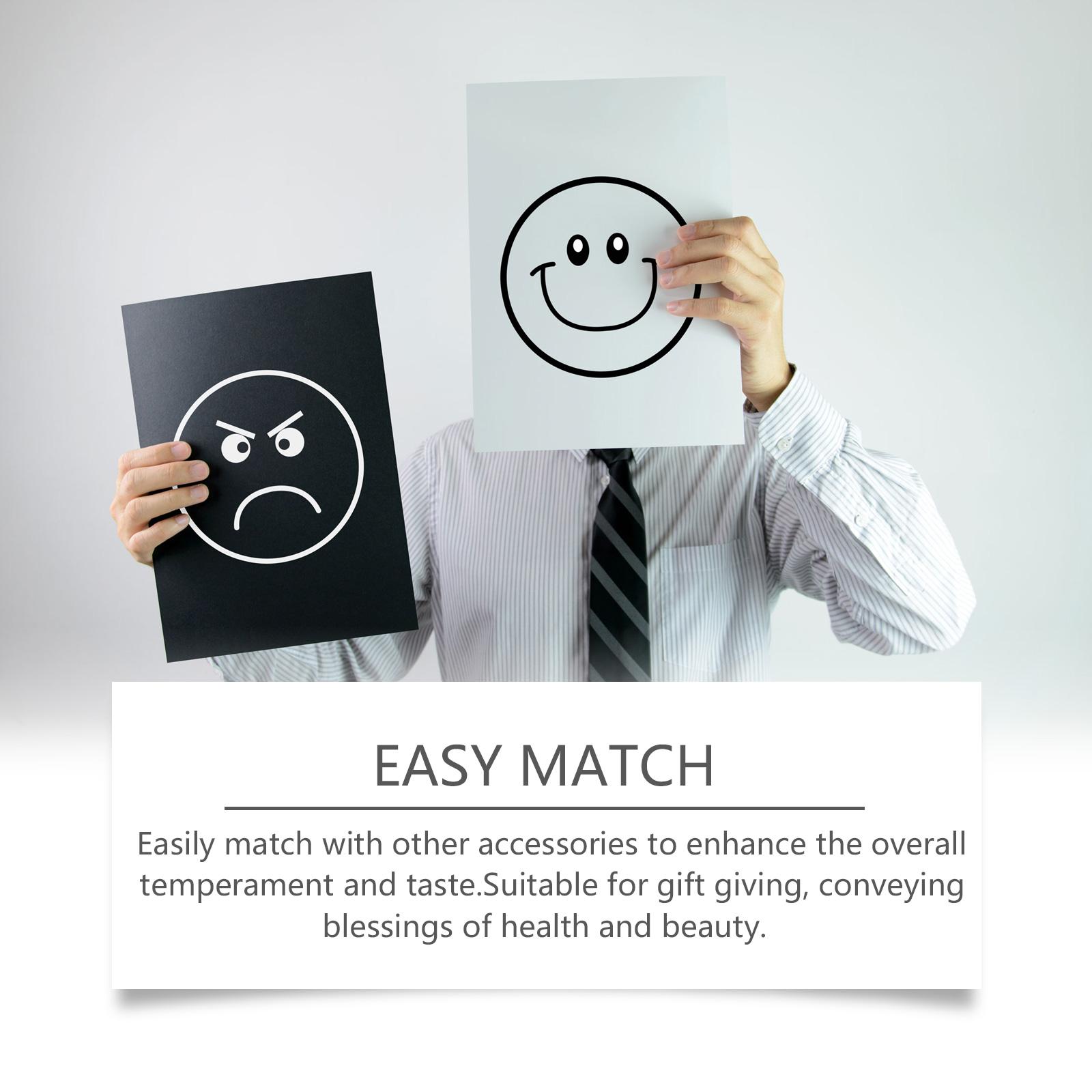 Hoexe Amethyst Bracelet Turquoise Simple Versatile Fashionable Personality Unisex Couple Pink Quartz Amethyst Bracelet