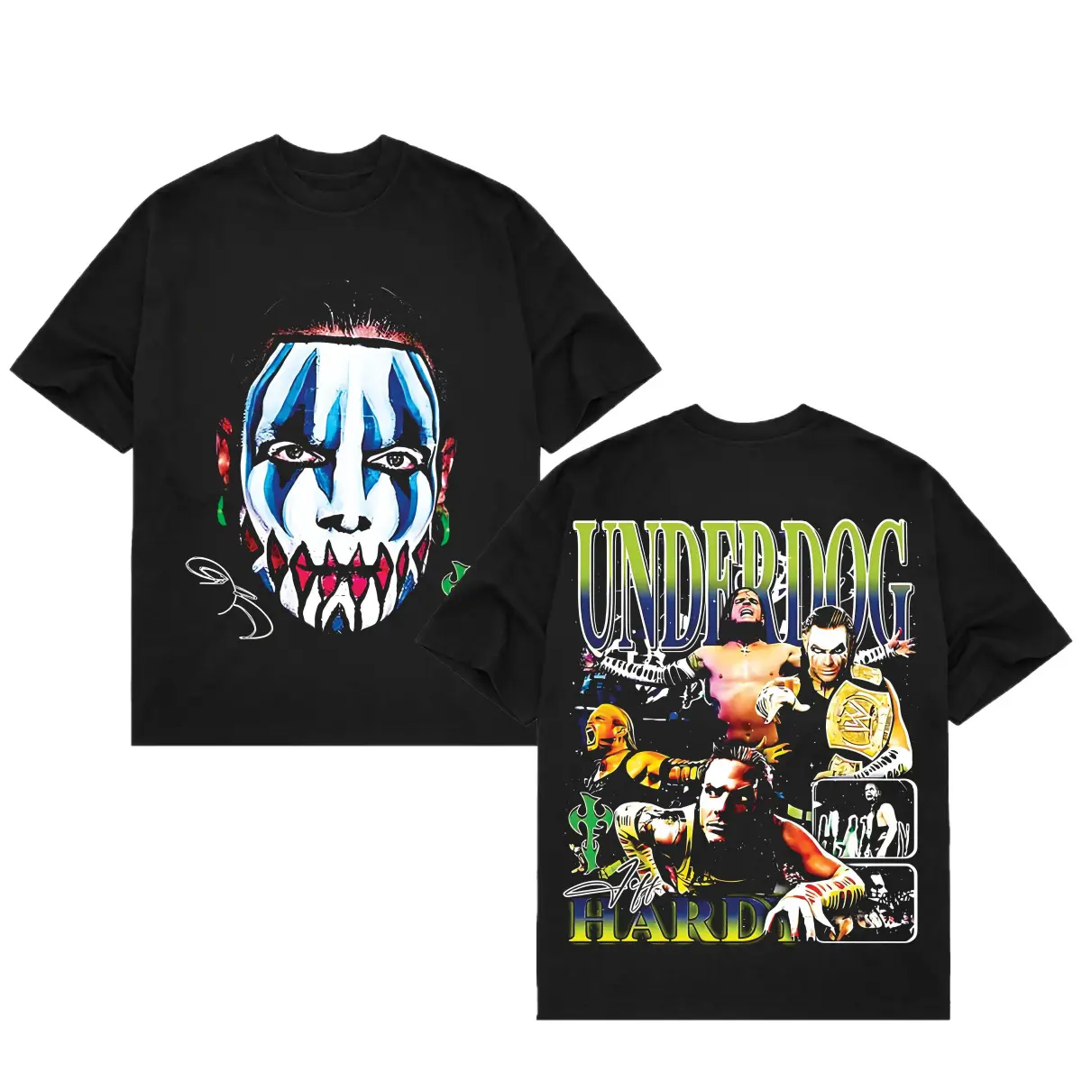 [ 🎇 100% Cotton]JEFF HARDY Wrestling Tee, Wrestling Graphic Tee, WWE Shirt, MMA Shirt, Sports T-shirt, Wrestling Gift, Gift for Him Gift For Her Hoodie Sweatshirt
