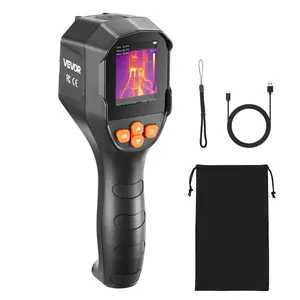 VEVOR Thermal Camera, TISR Super Resolution 240x180, Thermal Imaging Camera with 2MP Visual Camera, 96x96 IR Resolution, 25HZ Refresh Rate, -4F to 1022F, 4 Image Modes 6 Color Palettes