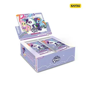 Official Kayou My Little Pony Card Pack, SEA, English Version, Original Packaging, Sealed Trading Card, Birthday Gift, Prize Item, Fun Collectible Cards, Card Collectibles, Authentic Sealed Tcg