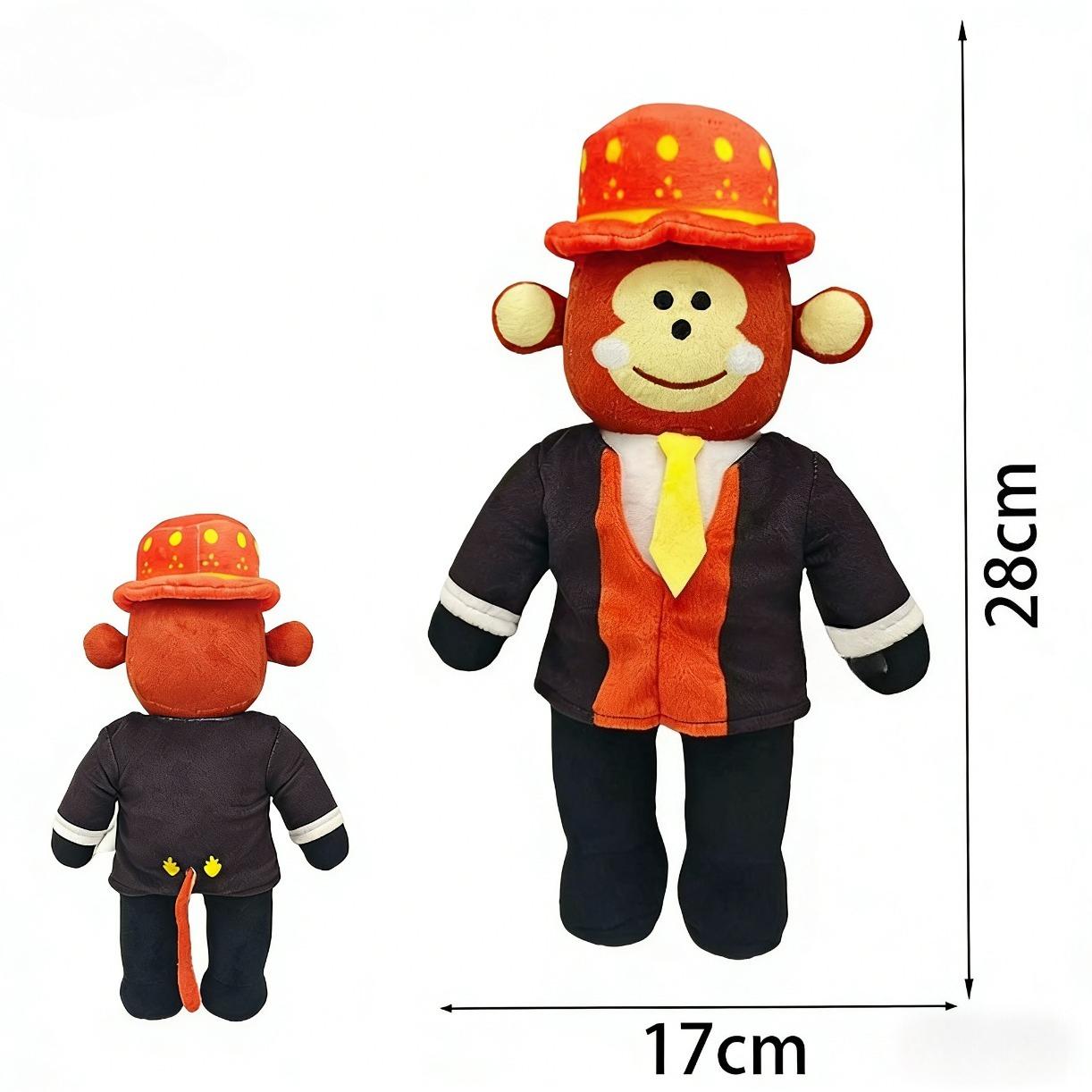 New Steal A Brainrot Cute Figurine No.9 House Plush Toy 25cm Soft Cuddly Anime Doll Huggable Squishy Stress Relief Toy Decompression Sensory Game Christmas Birthday Halloween Gift Desktop Decor Kids Adults