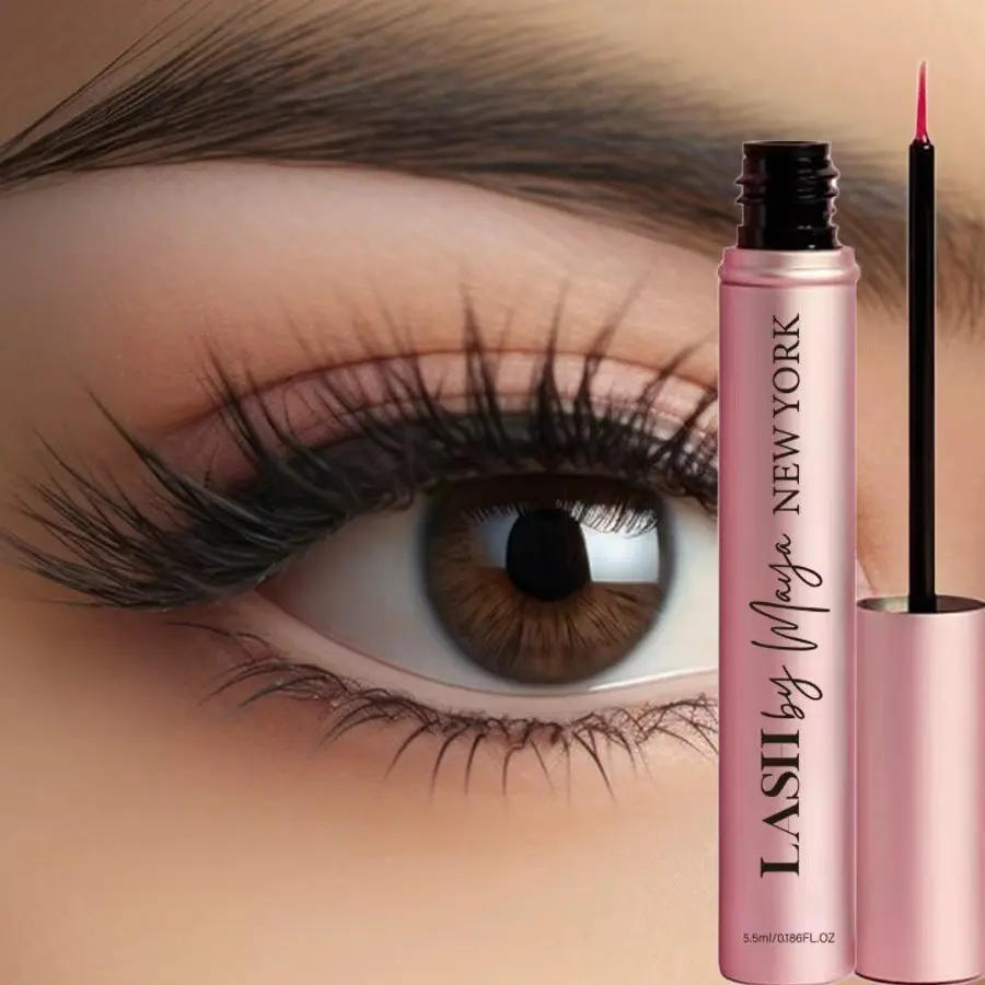 Lash by Maya Lash Essence Liquid, Nourishing Dense Curling, Gentle Non-Irritating, Eyelash Growth Serum, Beauty Care Essential