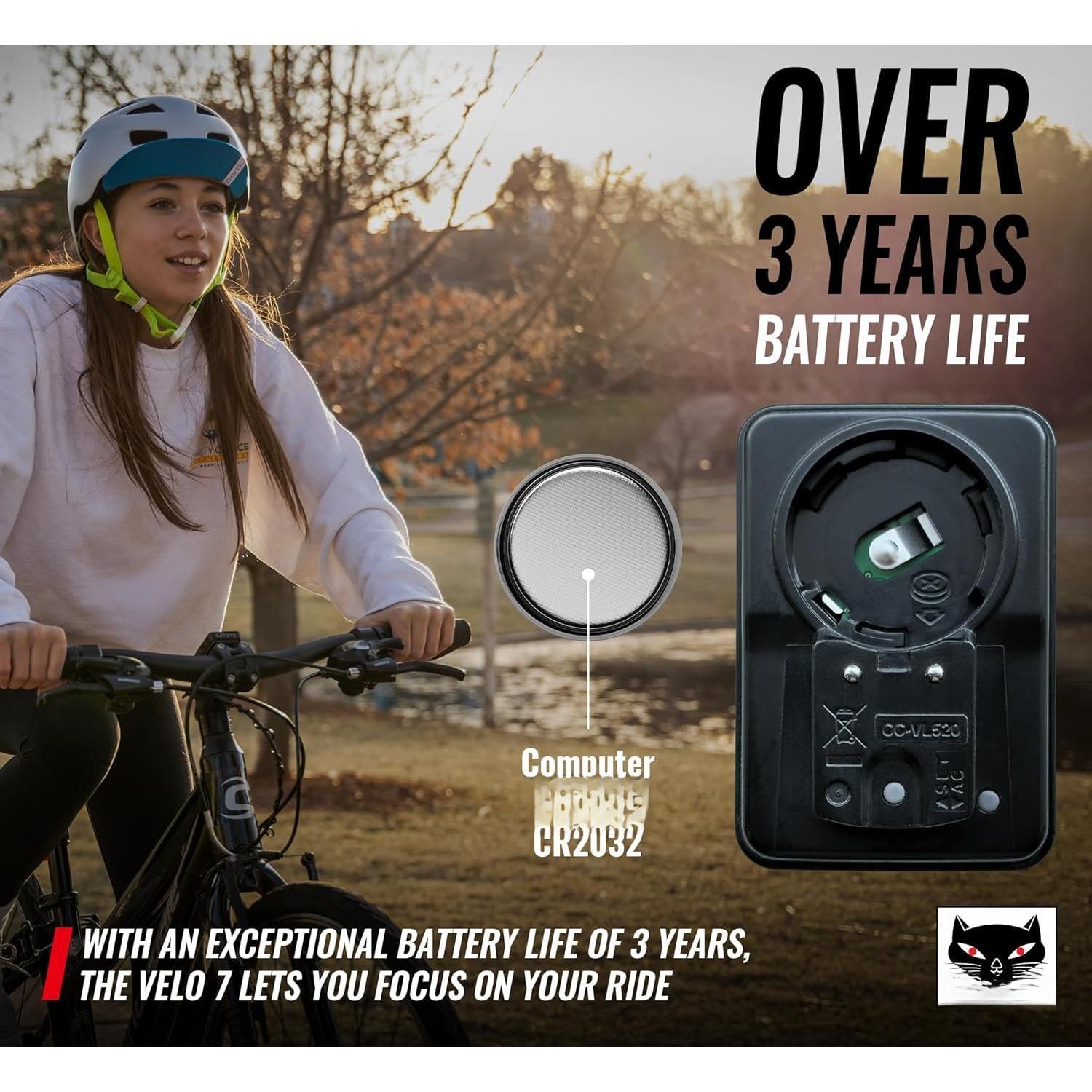 Wired   - Entry-Level Speedometer and Odometer,  for Beginner Cyclists, Auto Start/Stop, Easy Setup for Road, MTB, Gravel Bikes, 3 Year  Life