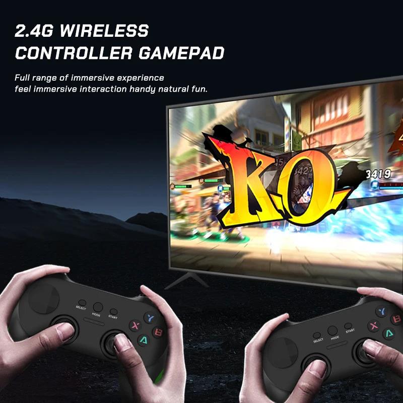 G36 Pro Retro Game Console with 120,000+ Classic Games for PS1/GBA/CPS| Rechargeable Wireless Controller| Perfect Kids Gift & Family Entertainment