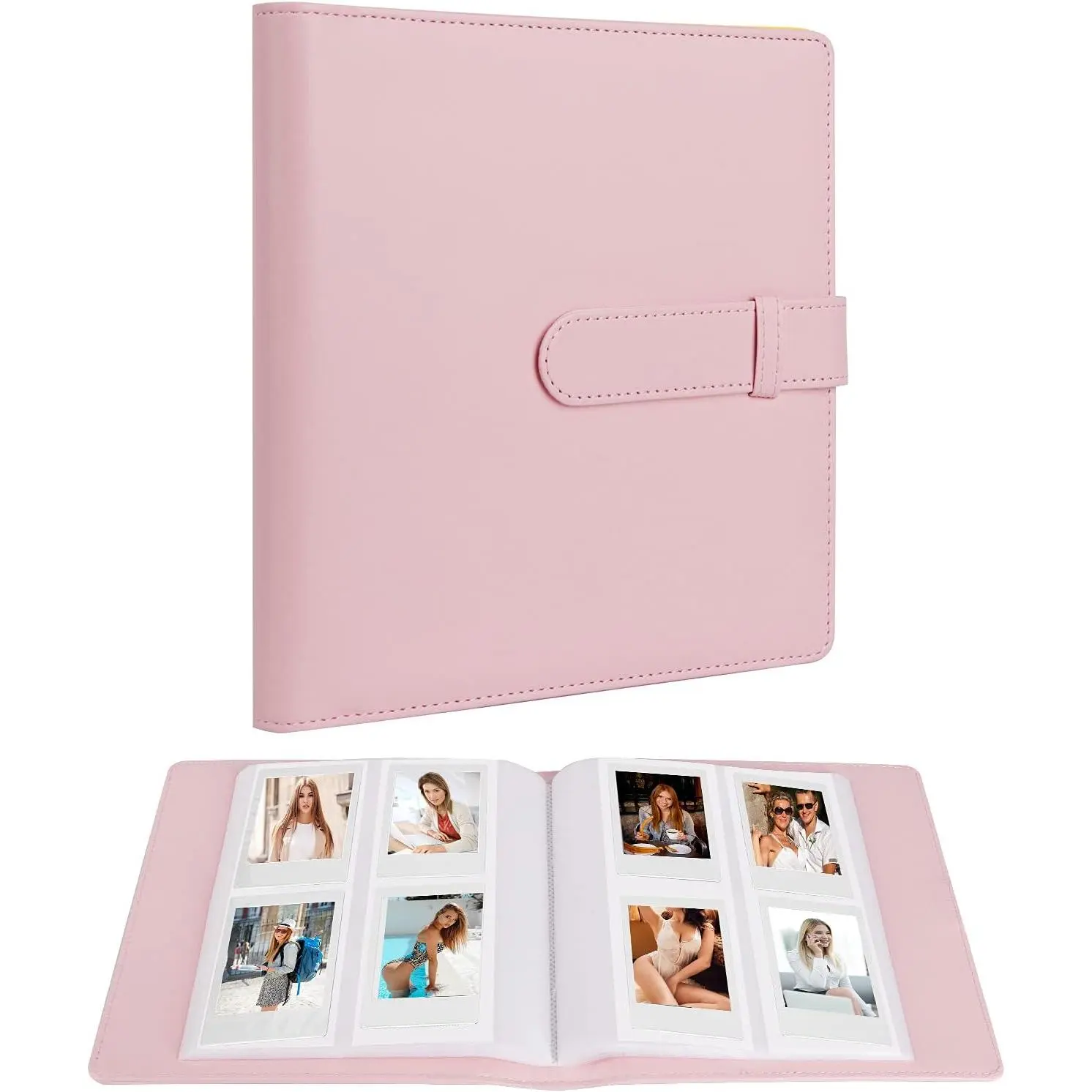 256-Pocket Photo Album Book - Photo Organizer Decor Gift for Fujifilm Instax Mini LiPlay 12 11 9 8 40 Evo 7S, Mini Link Printer, Polaroid Snap Touch PIC-300 Z2300 Mint Zip (Ideal for Christmas, Thanksgiving, Valentine's Day, Mother's Day), Picture Album