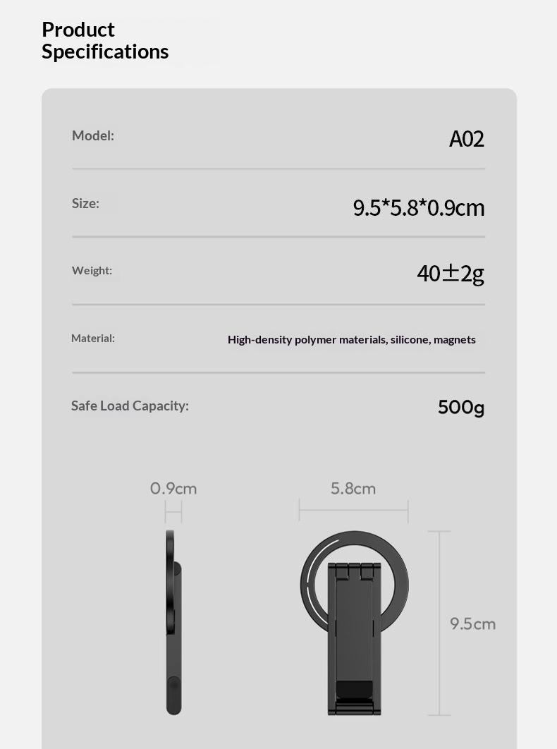 Cross-border new explosion magnetic tripod desktop folding mobile phone holder lazy portable folding live broadcast photo holder