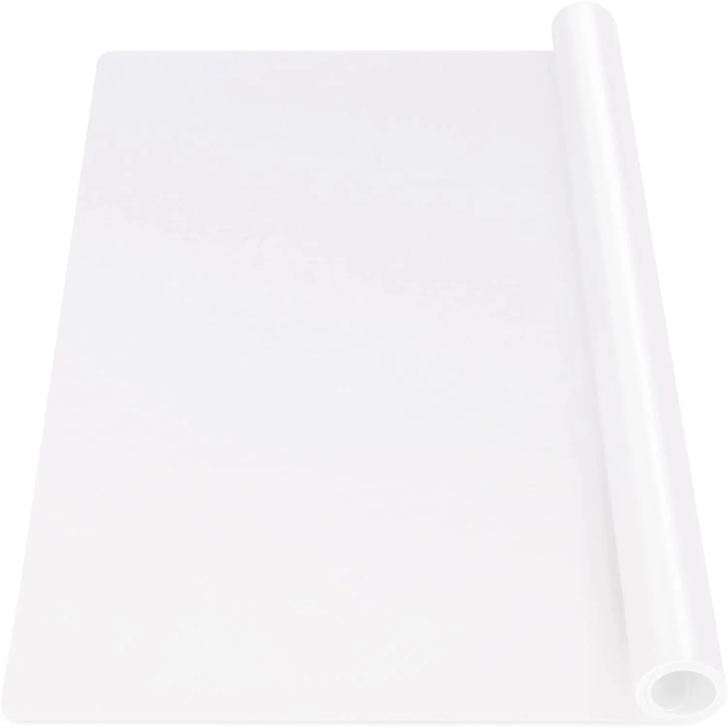 Oversize Transparent Silicone Mat Countertop Protector, 27.6X 19.7 inches Silicone Sheet for Crafts Resin Jewelry Casting Nonstick Table Placemat
