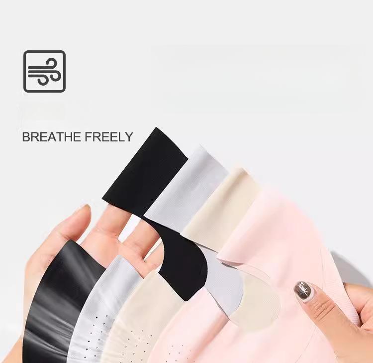 UV Face Cover Mask UPF 50+ Women Summer Face Covering Outdoor Cycling Hiking