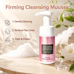 Firming Cleanser Mousse, Luxe Bottle Automatic Foaming, Tightening Anti-Wrinkle, Oil Control, Rich Foam, Suitable for All Skin Types