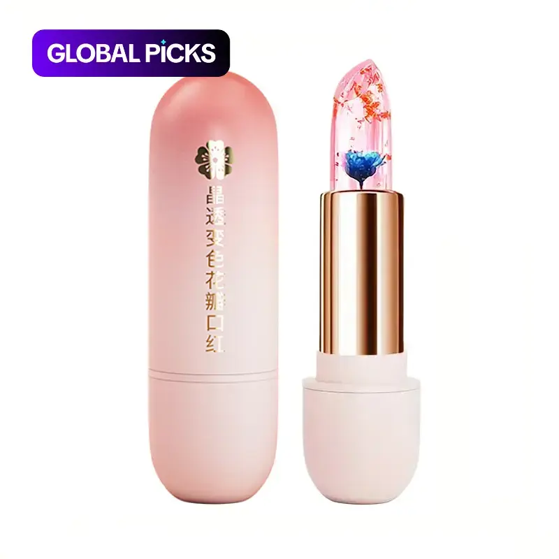 Juicy Temperature Color-Changing Lipstick, Moisturizing Flower Lip Balm, Moisturizing Lipgloss, Hydrating Lip Gloss for All Occasions #GLOBAL PICKS