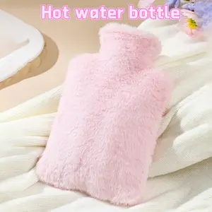 70.39oz Hot Water Bag with Soft Cover, Heat Pack, Relieves Menstrual Cramps, Keeps Hands and Feet Warm, Ideal for Comfort and Relaxation