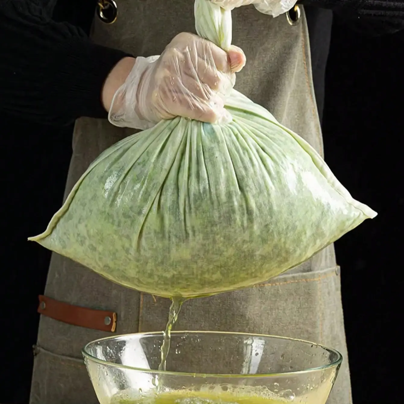Ultra-Fine Reusable Cheesecloth Bags for Straining, Ideal for Soymilk Juice Wine Dregs, 60x45cm, Easy Clean Kitchen Gadget