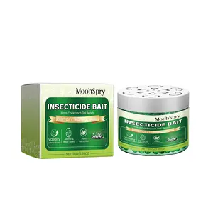 Cockroach Killer Box, Household Insect Repellent & Cockroach Bait Gel, Indoor Kitchen Cockroach Elimination Bead Box