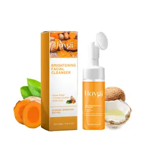 Turmeric Facial Cleanser - Deeply Cleanses Skin, Reduces Acne Marks & Blemishes, Moisturizes and Brightens Complexion