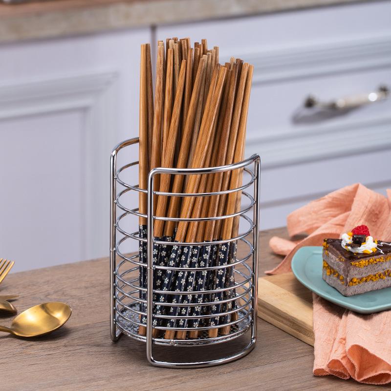 Countertop Storage Rack for Home Kitchen Tableware Creative Square Draining Chopstick Holder Knife and Fork Organizer Round Cage jewery transparent plastic box Mini Portable Jewelry Large Yellow Bin with Lid organization shoe cabinet fridge Compact USB