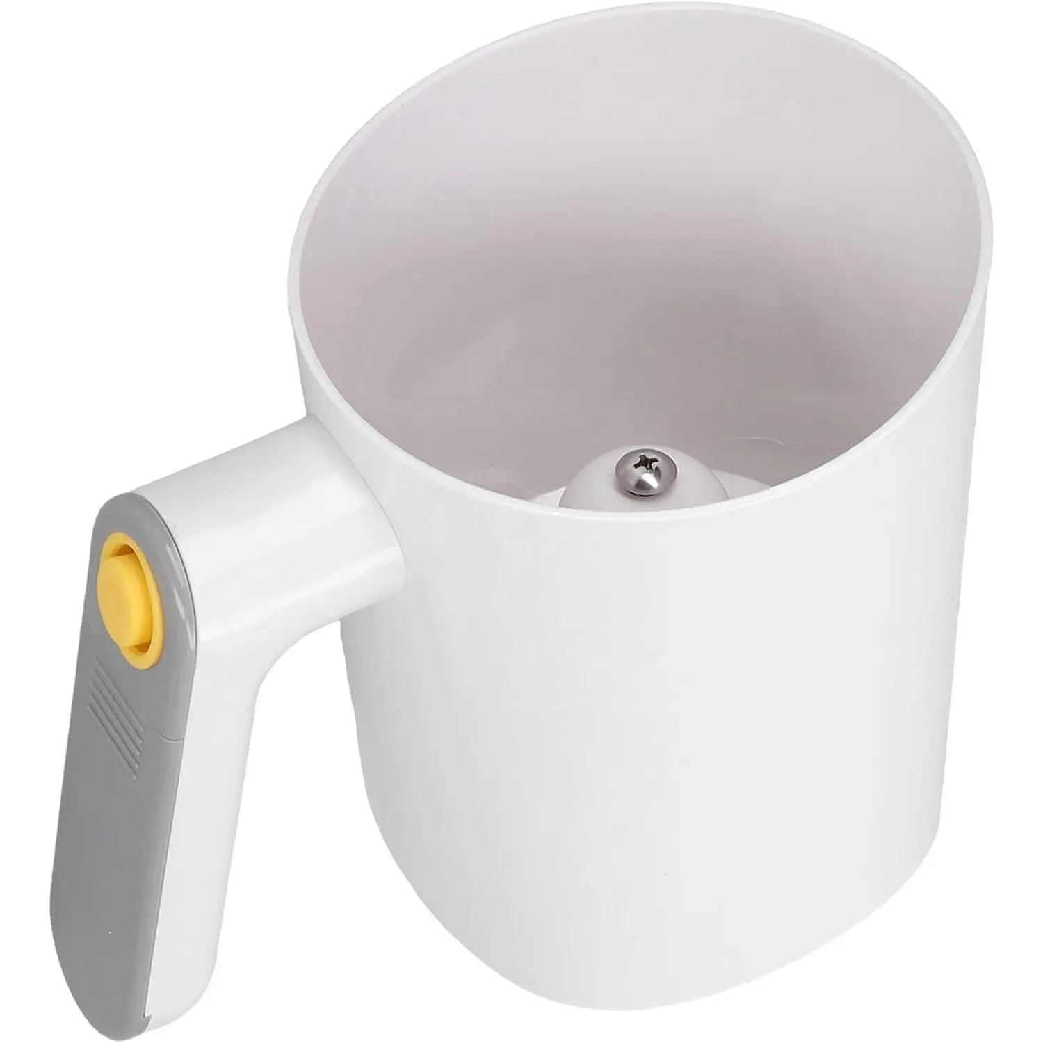 Electric Flour Shifter with Handle, 4 Cup  Operated Fine Mesh Strainer Flour Sifter  Hand Ergonomical Handle Flour Sieve for Cooking, Pastry Baking