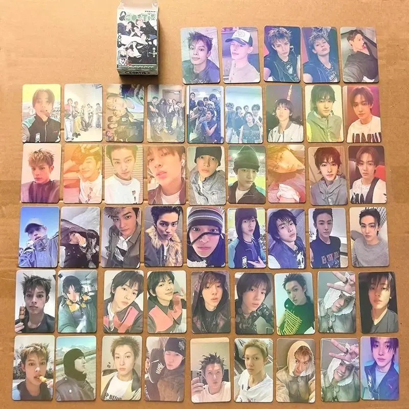 GREENGREEN Photocards Set, 55pcs Album Theme Photo Printed Lomo Cards, Collectible Gifts for Fans