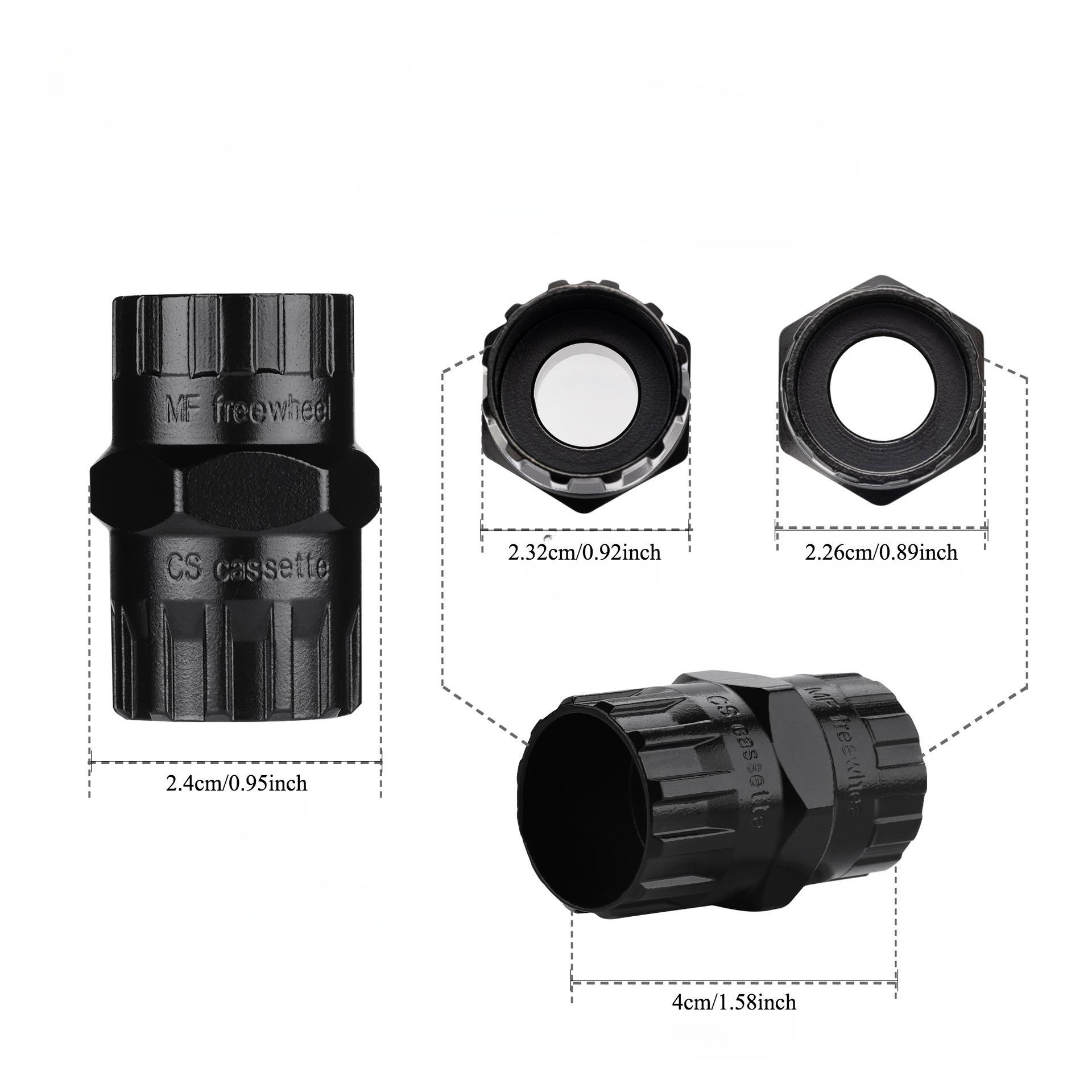 Bike Freewheel Remover, Bicycle Freewheel Cassette Remover Tool, Bike Repair Tool, Cycling Tool for Home & Bike Shop Use