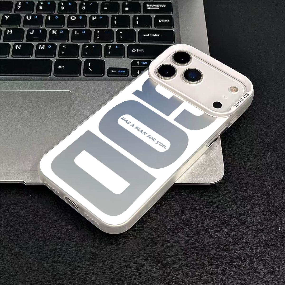 God Has A Plan for You Pattern Shockproof Phone Case for iPhone 7 8 X XR 11 12 13 14 15 16 17 Pro Max Plus Air Protecitved Cover Soft Unique Magsafe