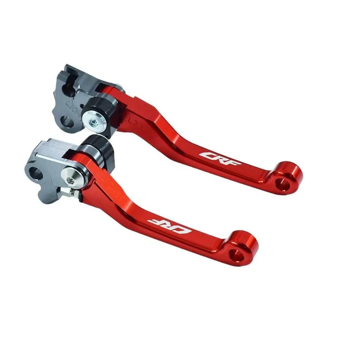 Dirt Bike Brake Clutch Levers Cnc for Honda Cr125r Cr250r 2004-2007, Crf250r 2004-2006, Crf450r 2004-2016, Crf250x 2004-2017, Crf450x 2005-2017