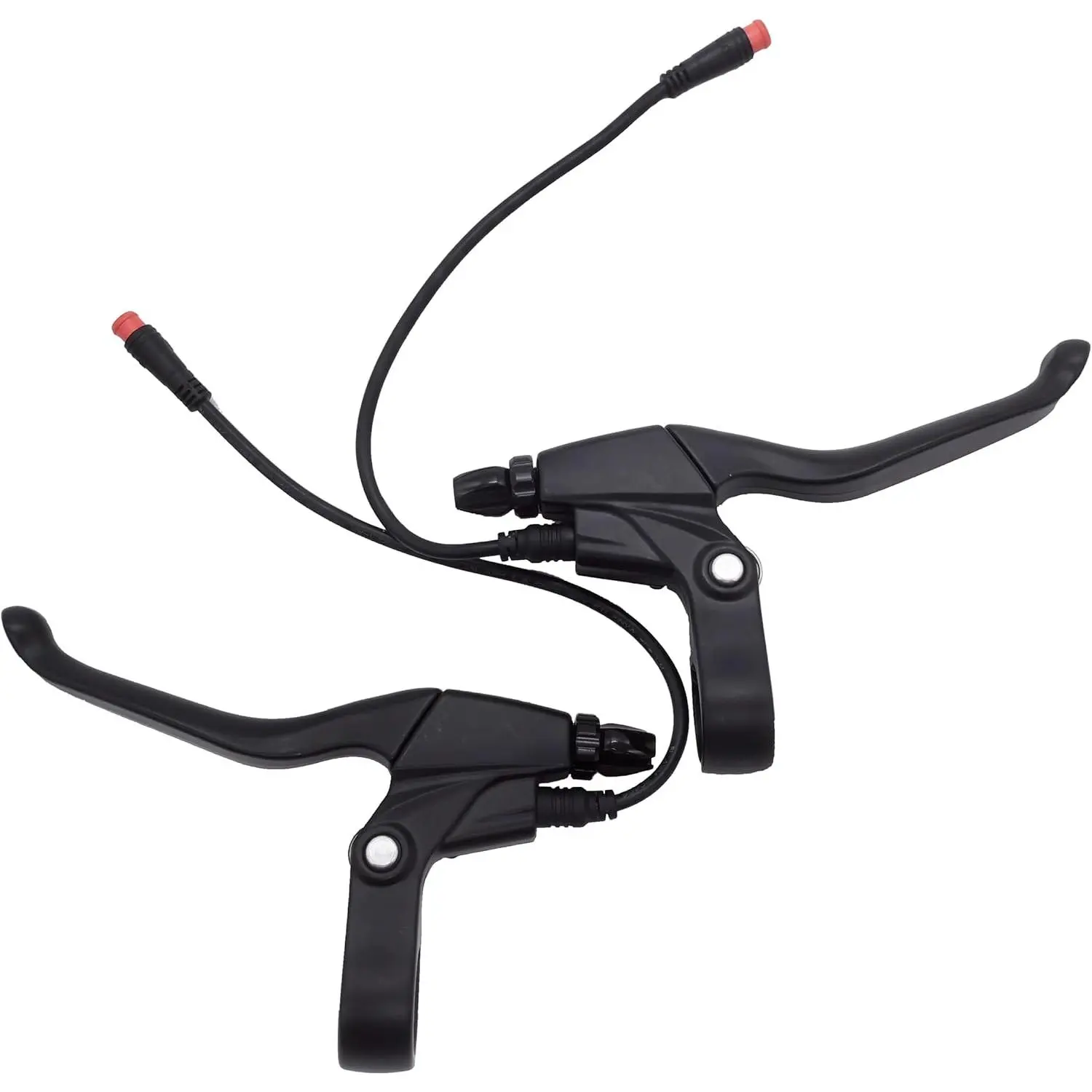 E-Bike Brake Lever, Brake Grips for Electric Bike or Scooter,Ebike Accessories Cut Off Power When Brakes Ebike Parts (2PIN Waterproof Connector 20cm)