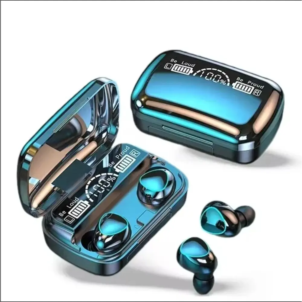 M10 TWS Wireless Bluetooth Earphones - Waterproof Sport Earpieces, Audio Electronic Headset Compatible with Huawei, iPhone, OPPO, Xiaomi