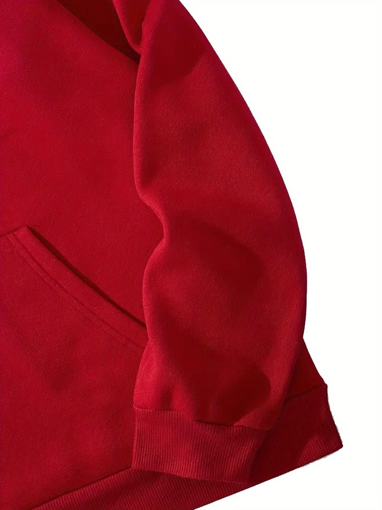 USA flag print hoodie men's fleece sweatshirt, United States letter print unisex casual knit fabric pullover for students and couples fashion hoodie for autumn and winter, 2026spring pullover hooded sports hoodie