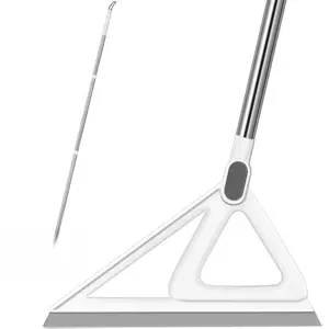 SAGAETR Multifunction Magic Broom, Squeegee Broom for Floor, Rubber Broom, Silicone Broom for Floor Cleaning, Magic Broom Sweeper for Living Room,, Bathroom-Easy Dry The Glass Multi-Surface Microfiber Floor Mop