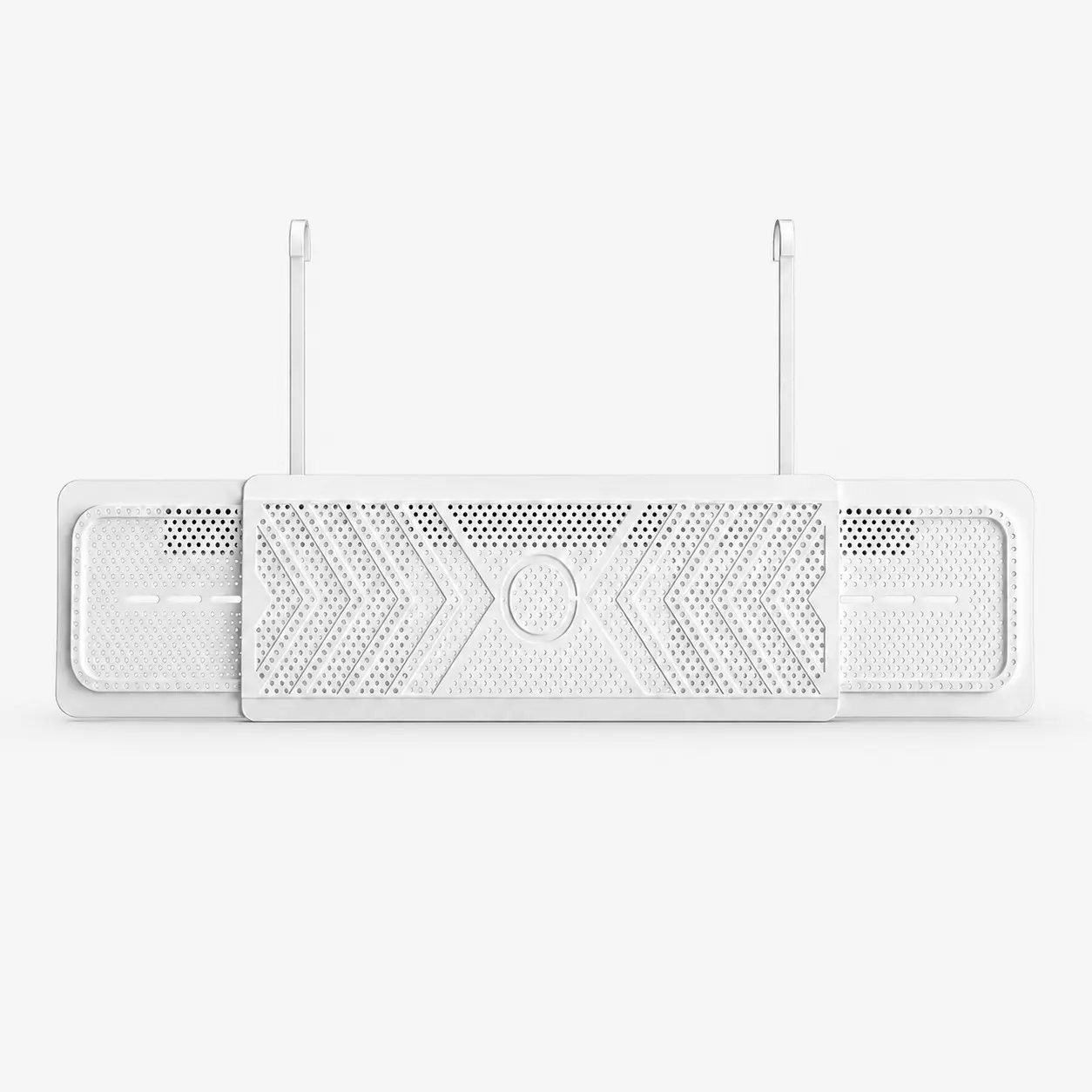 No-Drill Wall-Mounted Air Conditioner Wind Deflector, Adjustable Directional Air Guide, Durable Home Use, Suitable for Bedroom, Living Room, Office