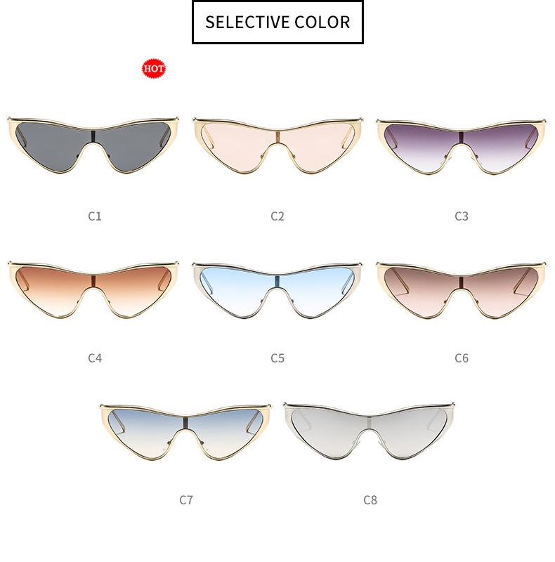 Fashion Metal Oversized Sunglasses for Women, Large Frame Sun Protection Eyewear, Stylish Outdoor Shades for Daily and Travel Use