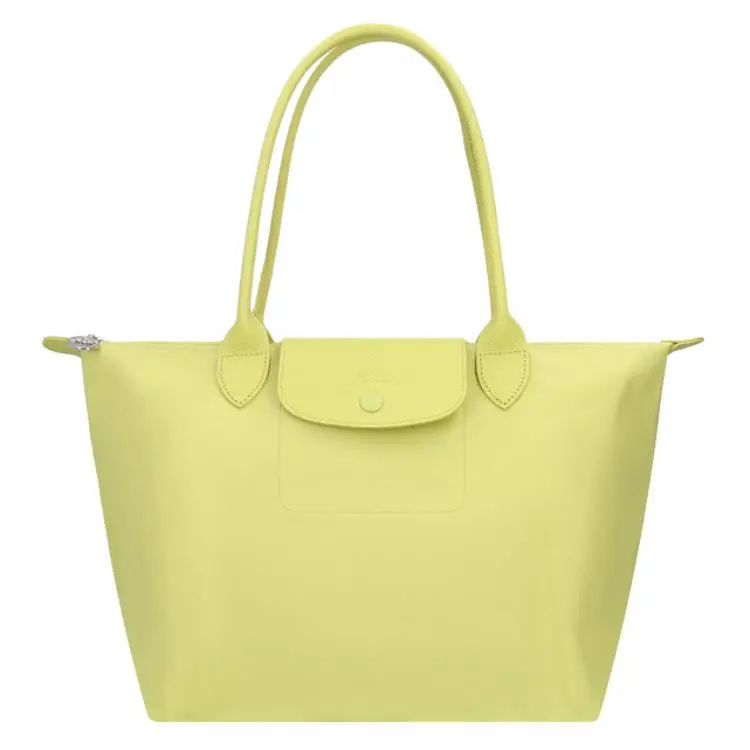 Longchamp Le Pliage One Foldable Tote Bag for Women, Lime Green
