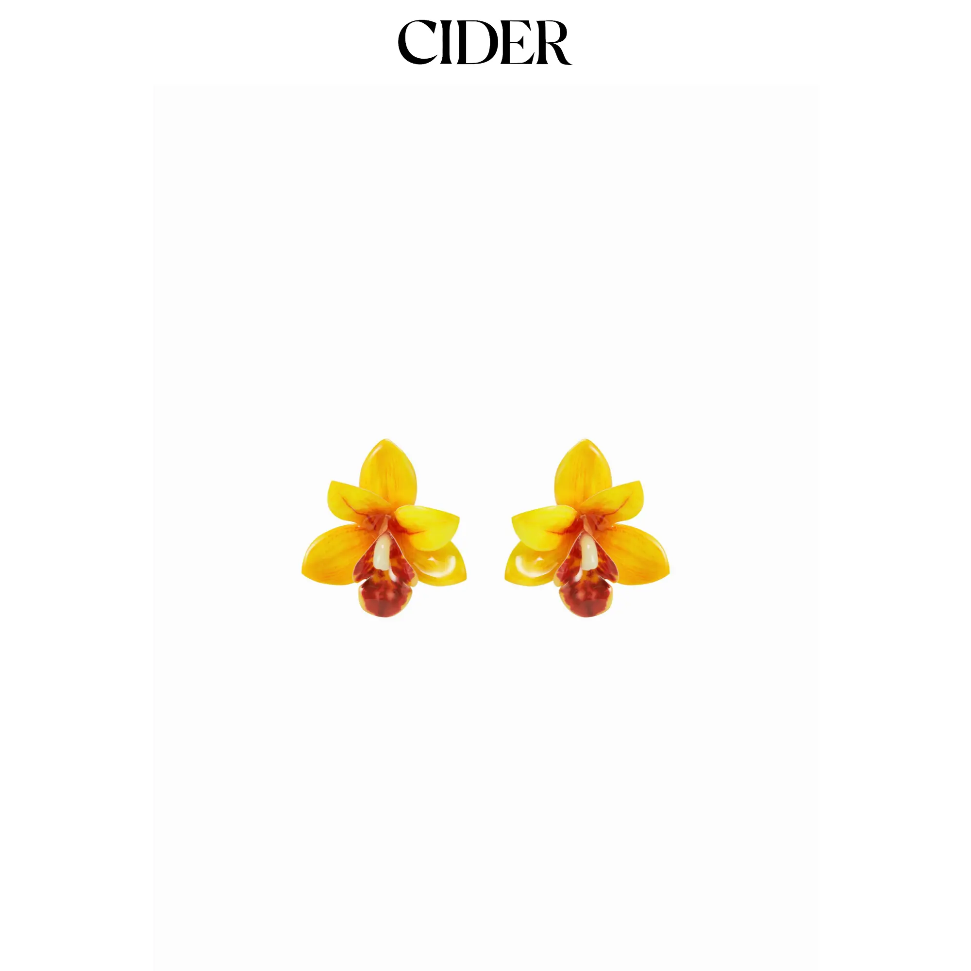 Cider FLOWER STUD EARRINGS
