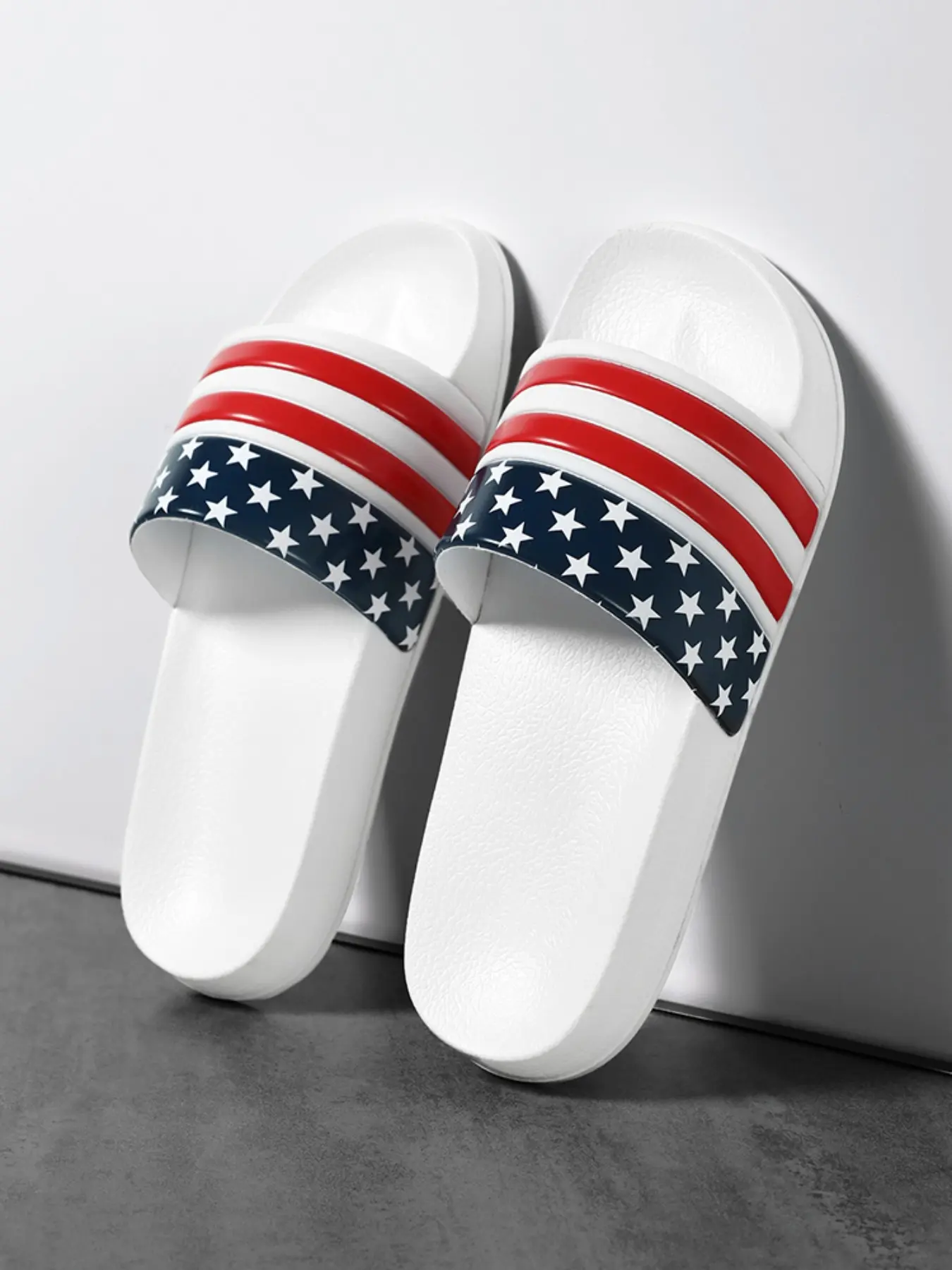 Large Size Men's Indoor Home Slippers, Soft Comfortable Bathroom Slippers, Eva Flat Thick Sole Outdoor Beach Sandals, Summer Fashion Slippers, Eva Slides