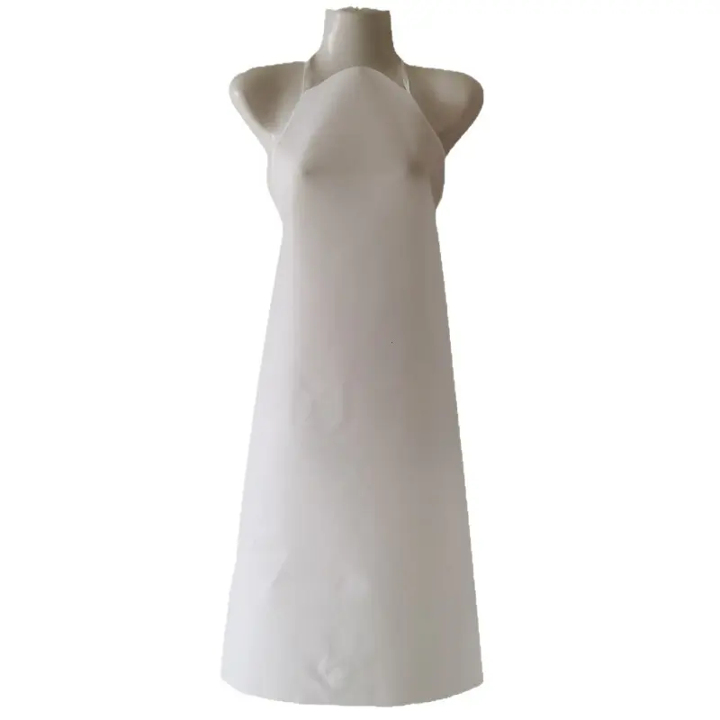 Restaurant kitchen workshop adult anti-stain non-woven apron disposable anti-stain disposable apron