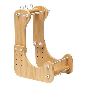 Adjustable Vertical Bead Weaving Tool, Ideal for Beginners, Ergonomic Design, DIY Desktop Bracelet Maker, Perfect for Crafting Enthusiasts