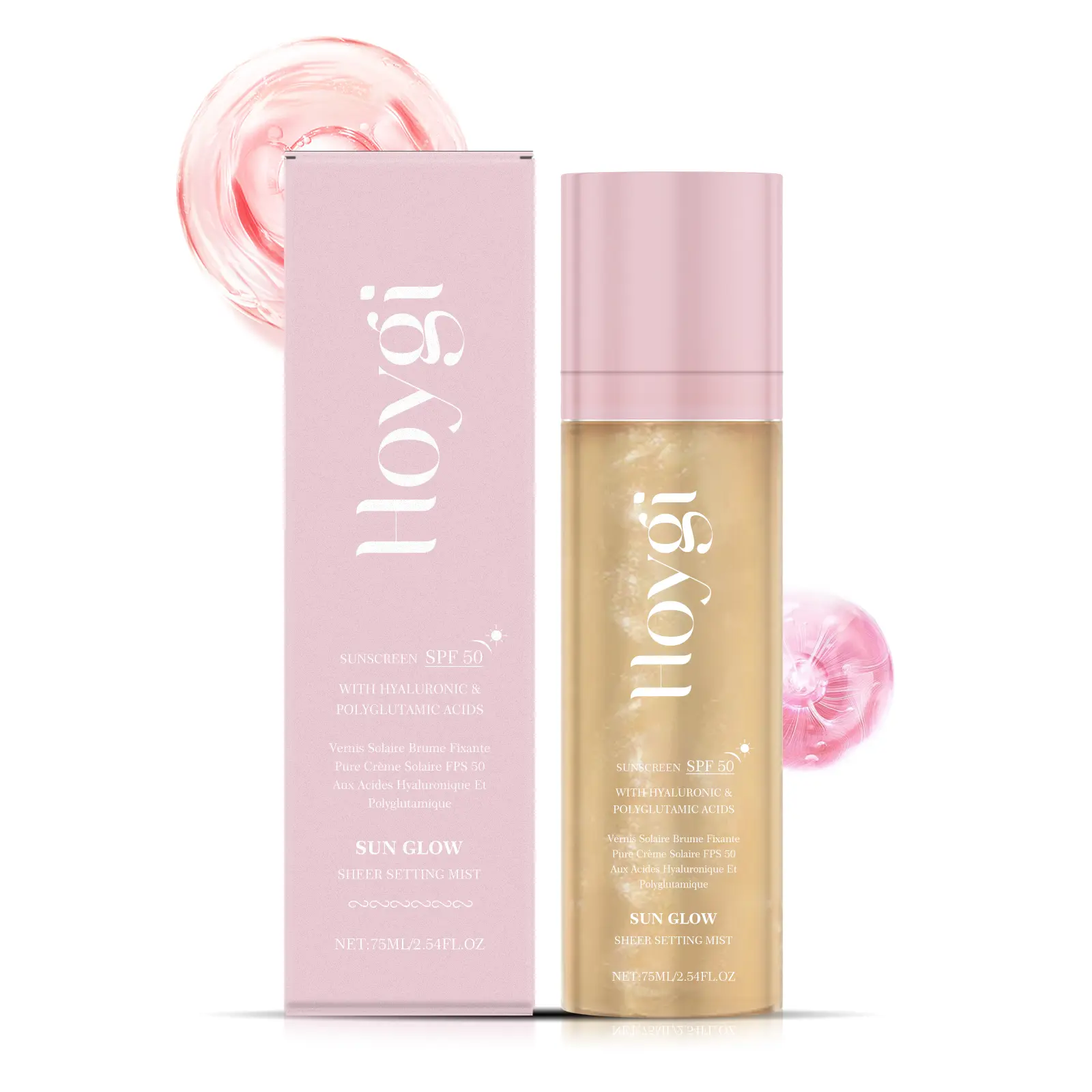 Hydrating Facial Setting Spray with Hyaluronic Acid and Titanium, Long-Lasting Matte Finish Moisturizer with Nourishing Oil Control, Moisture, 3 Years