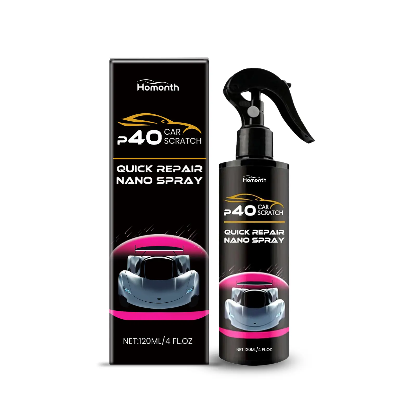 Car Paint Cleaner and Polish Spray, Helps Reduce the Appearance of Light Surface Marks, Swirl Marks, Paint Residue and Daily Vehicle Paint Care
