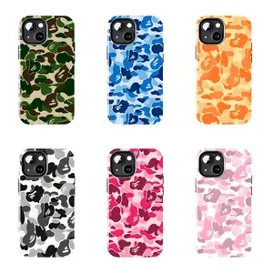 BAPE Camo Pattern Phone Case Collection Suitable for iPhone 17-11 Pro Max/Plus and  Samsung Galaxy S23-25